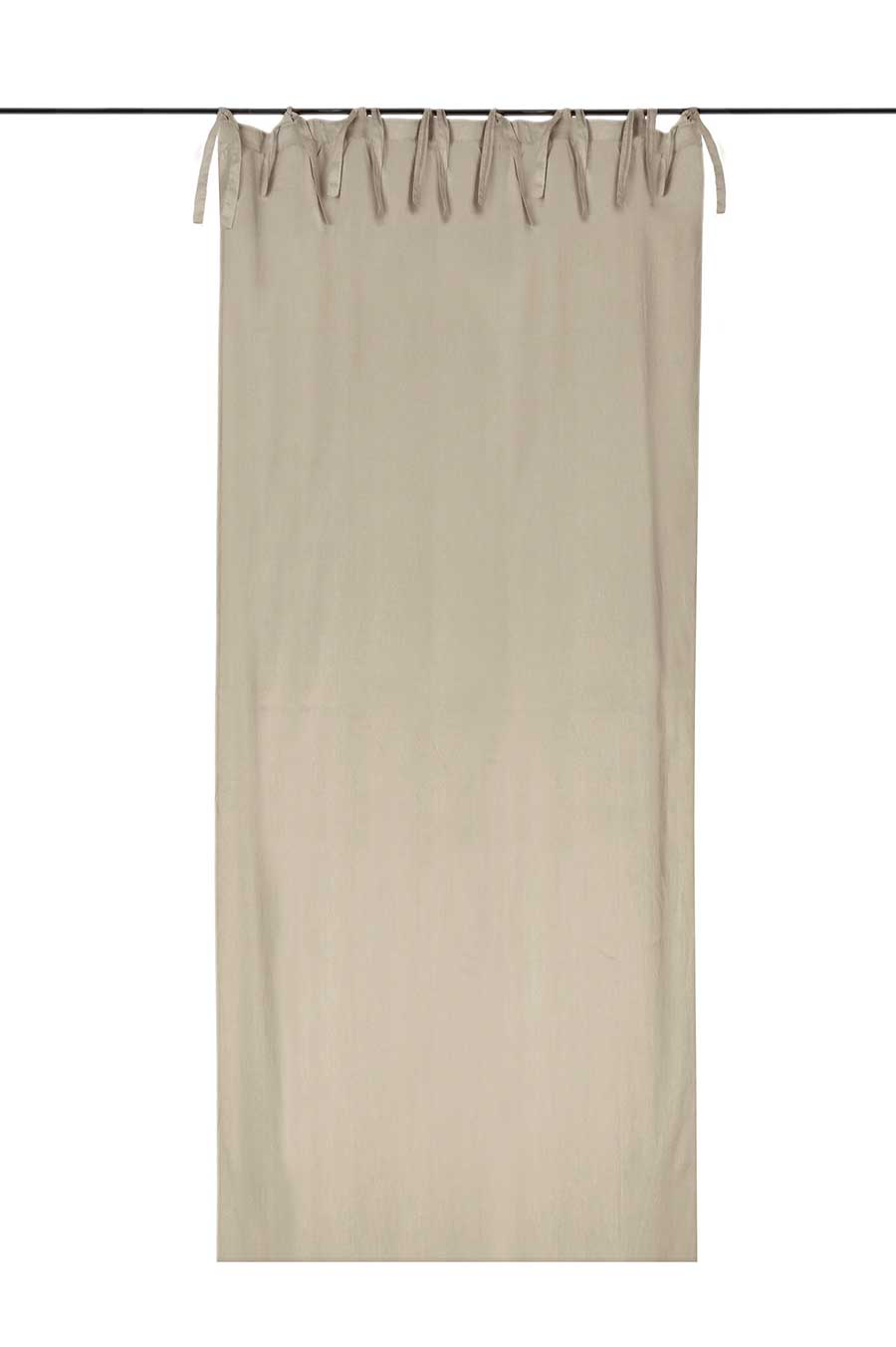 Shabby Chic Vorhang Etoile Basic Collection 135 x 290 cm Farbe Tortora