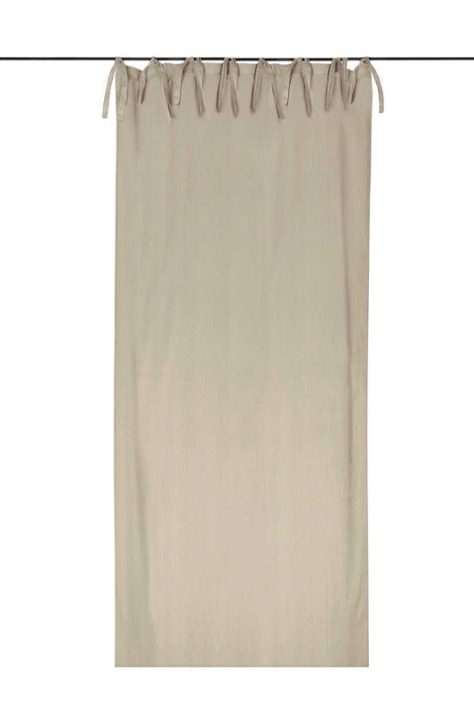 Tenda shabby chic Etoile Basic Collection 135 x 290 cm Colore Tortora